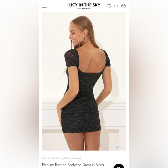 Lucy in the Sky Emaline Dress - Picture 2 of 6